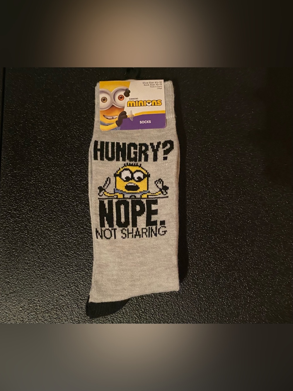 Fun Novelty Socks Featuring Minions